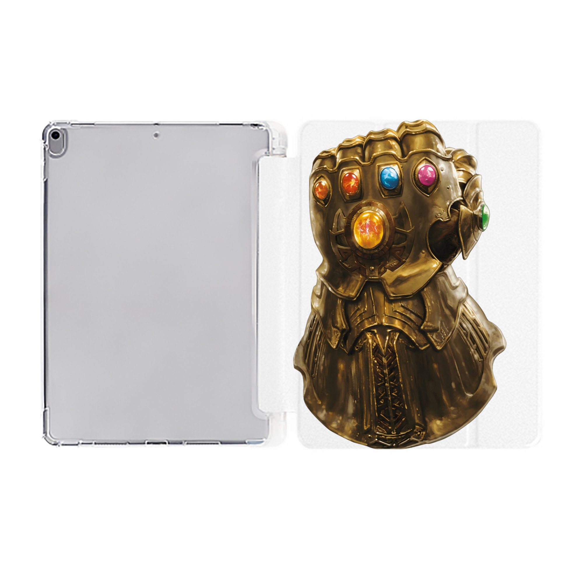 （画像用） アベンジャーズ The Avengers IPad ケース ペン収納付き 三つ折りスタンド PUレザー×シリコン 対応機種9.5/10.5/10.9インチ